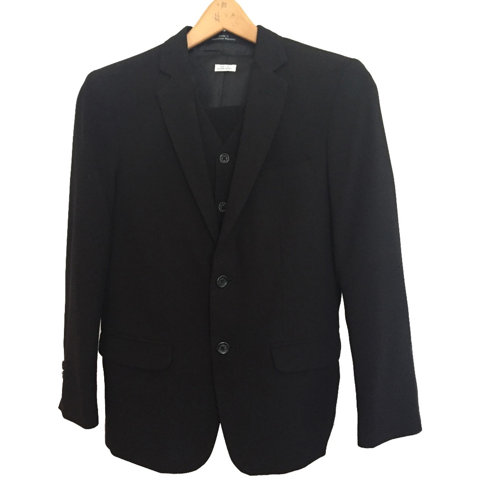 Calvin Klein boys size 14 regular black suit